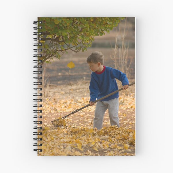 Item preview, Raking Leaves designed and sold by Adrianne Yzerman.