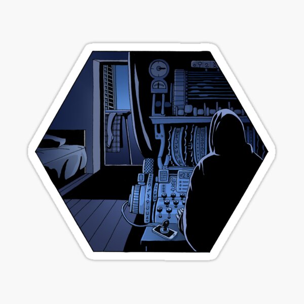 Night shift Sticker
