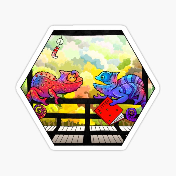 Color theory Sticker