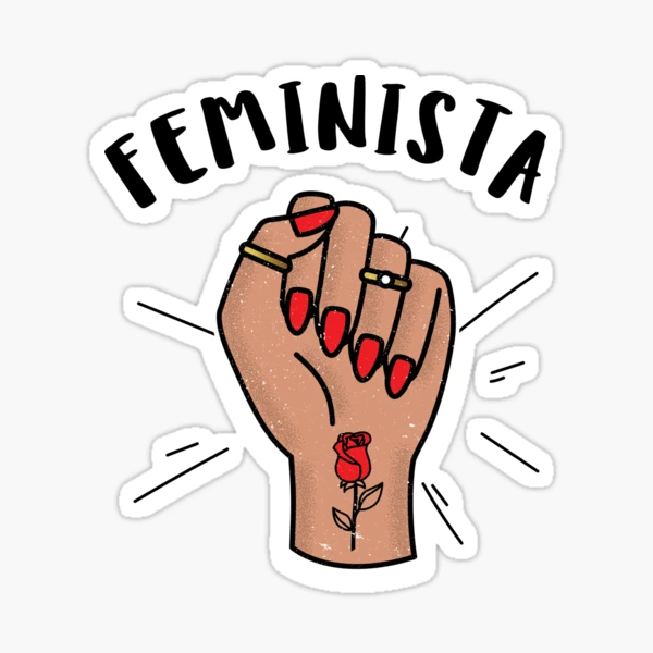 Autocollants Féministes, 100 Pcs Girl Power Stickers Vinyle
