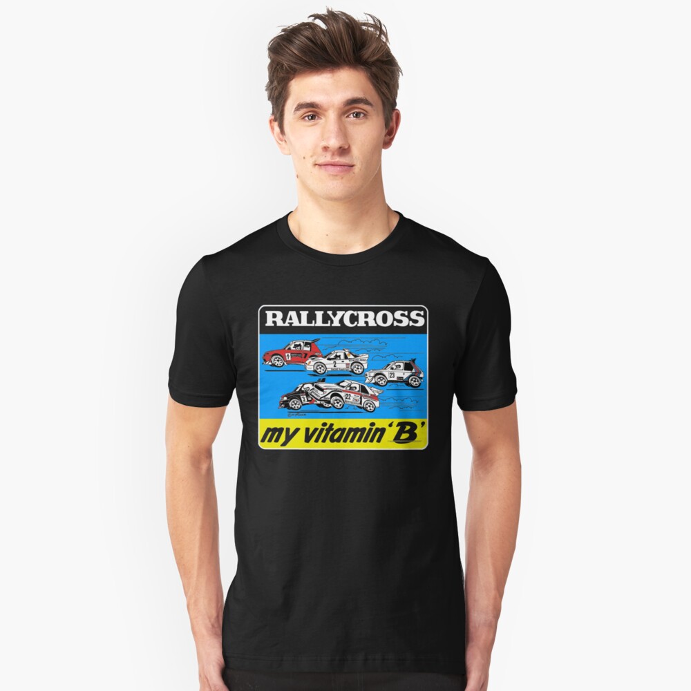 Rallycross my vitamin B Slim Fit T-Shirt
