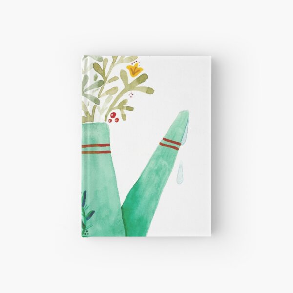 Open A Can Of Flowers Hardcover Journal