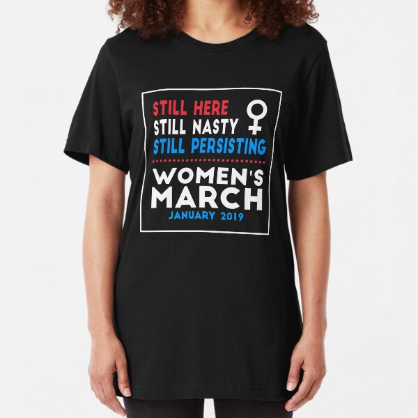 Women's March 2019 Slim Fit T-Shirt