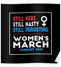 Frauen März 2019 Poster