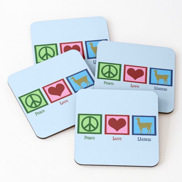 Item preview, Peace Love Llamas designed and sold by Epic Love Designs.