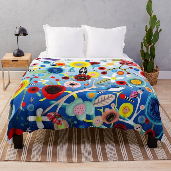 Item preview, Floral gradient blue designed and sold by rupydetequila.