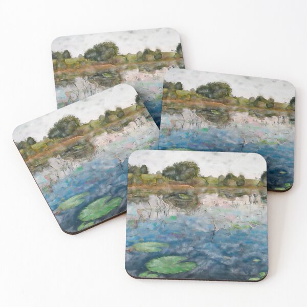 Item preview, Pond a la Monet designed and sold by Ladydi.