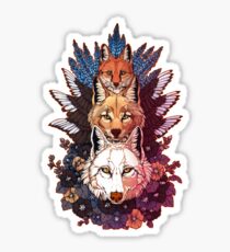Heraldry Canidae Sticker
