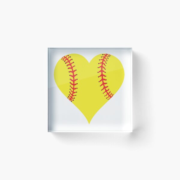 Item preview, Softball Heart designed and sold by PepaAnaRB.
