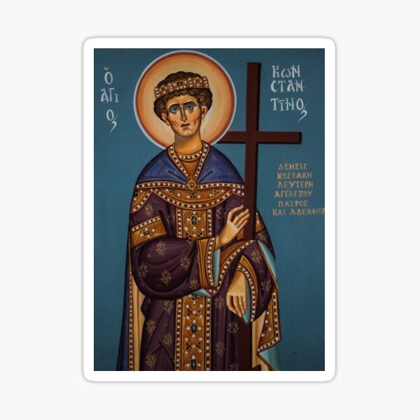 Item preview, Saint Constantine designed and sold by PZAndrews.