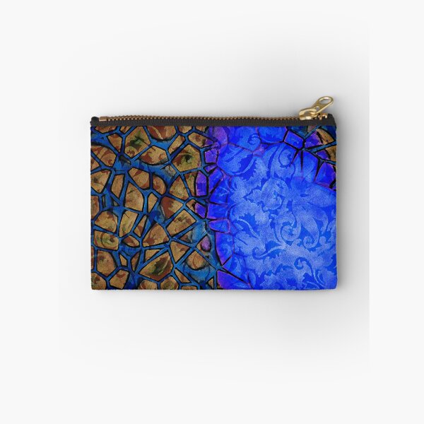 Item preview, Blue Indigo and Brown Cells designed and sold by Ladydi.