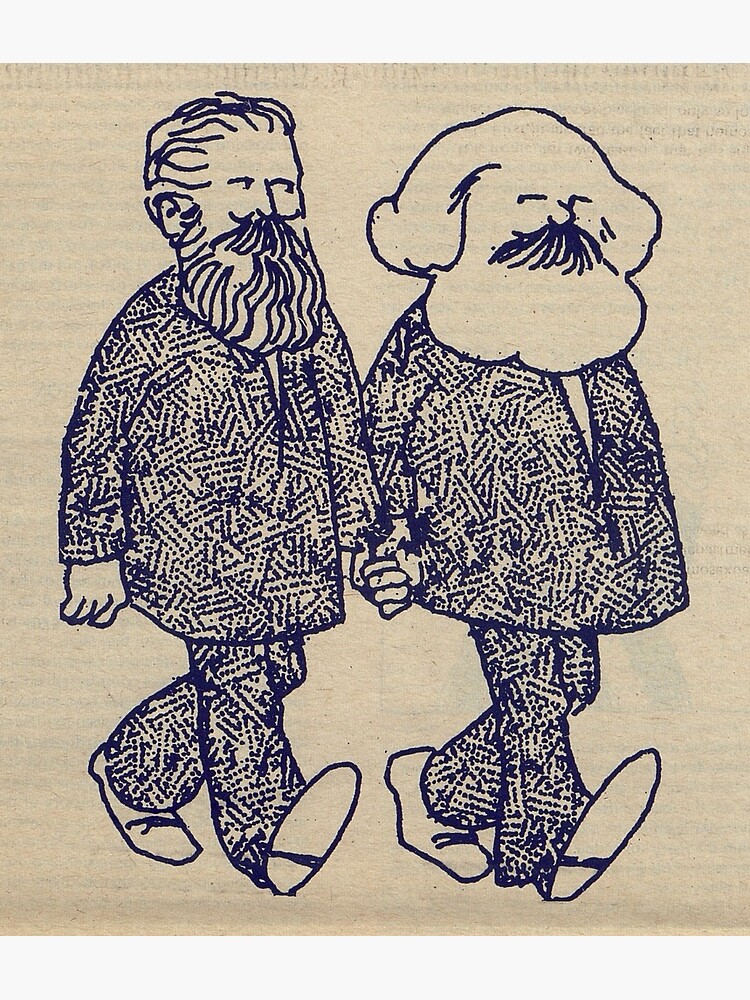 Karl Marx y Friedrich Engels