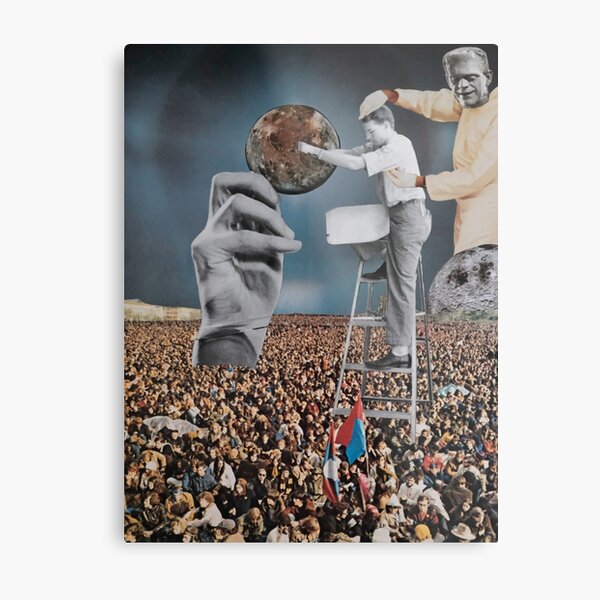 Worker Metal Print
