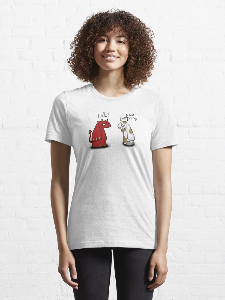 Alternate view of Please don't eat me Essential T-Shirt