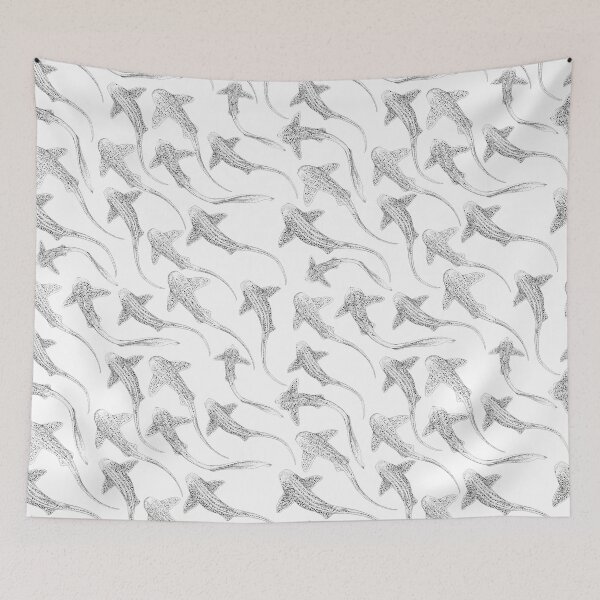Item preview, Zebra Shark print designed and sold by Elizabeth Weglein.