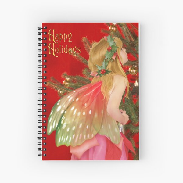 Christmas tree fairy Spiral Notebook
