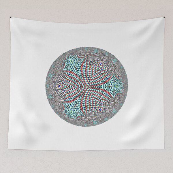 Item preview, Noneuclidean Quasi-Ukrainian Mandala #116 designed and sold by DavidFeldman.