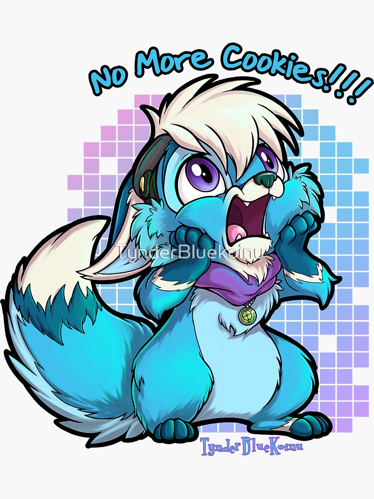 No More Cookies - Tynder BlueKoinu by TynderBluekoinu