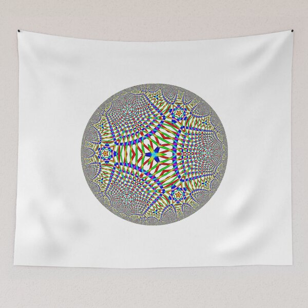Item preview, Noneuclidean Quasi-Ukrainian Mandala #117 designed and sold by DavidFeldman.