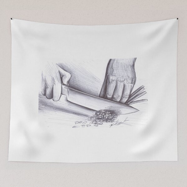 Item preview, Inktober Day 24: Chopped designed and sold by Kristin (Thornton) Barker.
