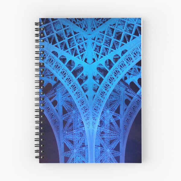 Item preview, Eiffel Tower Leg In Blue designed and sold by DavePlatt.