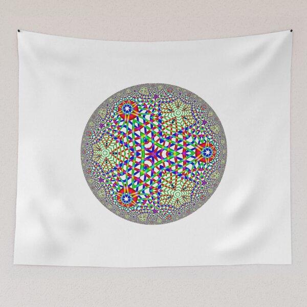 Item preview, Noneuclidean Quasi-Ukrainian Mandala #124 designed and sold by DavidFeldman.