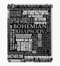 BOHEMIAN RHAPSODY LYRICS iPad Case/Skin