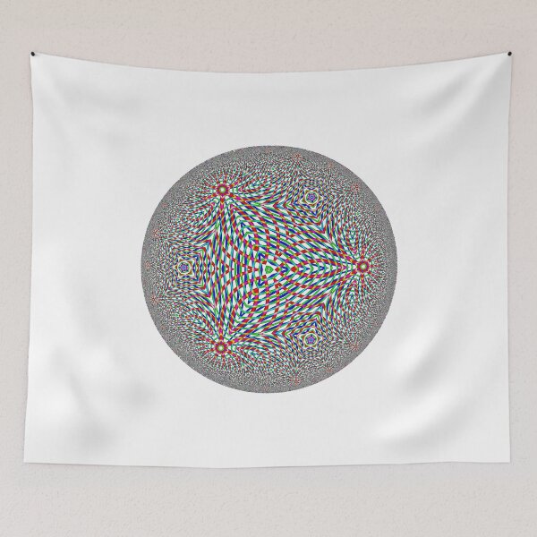 Item preview, Noneuclidean Quasi-Ukrainian Mandala #125 designed and sold by DavidFeldman.