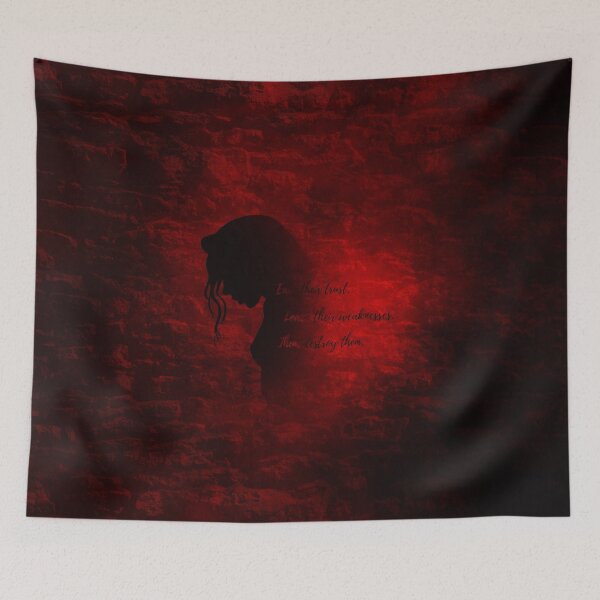 Item preview, Earn their trust. Learn their weaknesses. Then, destory them. designed and sold by Gezellig Creations.