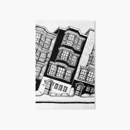 San Francisco, California Art Board Print