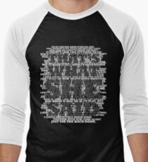 That's what SHE said! Men's Baseball ¾ T-Shirt