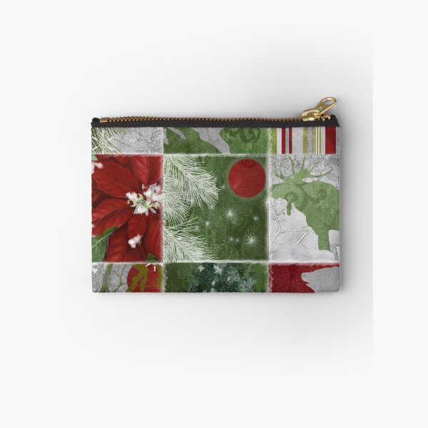 Item preview, Christmas Lodge Patchwork designed and sold by Sasha Art Gallery.