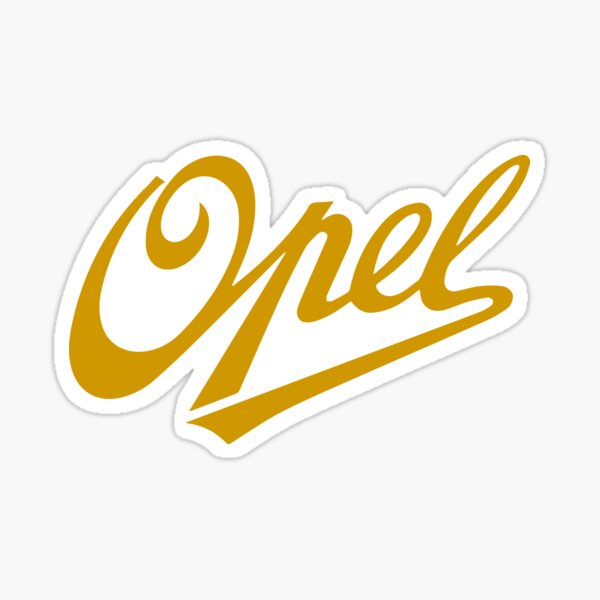 Retro Opel - Sauber Sticker