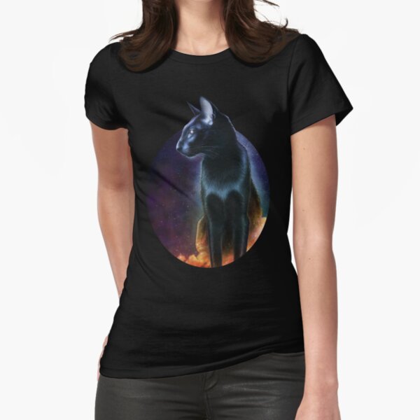 Cat of Dreams Fitted T-Shirt