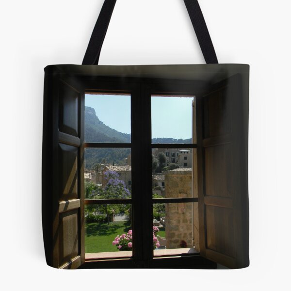 Item preview, A look out the window - Mallorca, Spain designed and sold by msangiemoon.