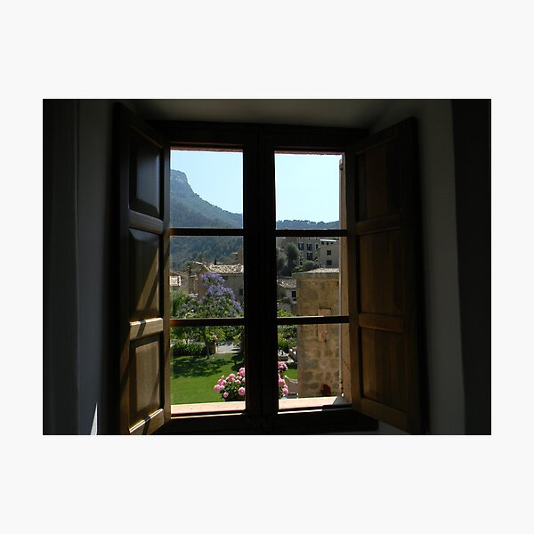 Item preview, A look out the window - Mallorca, Spain designed and sold by msangiemoon.