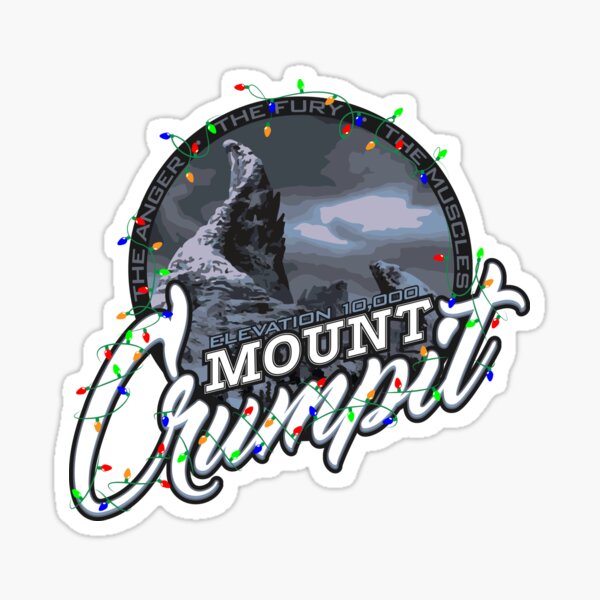Mount Crumpit Sticker