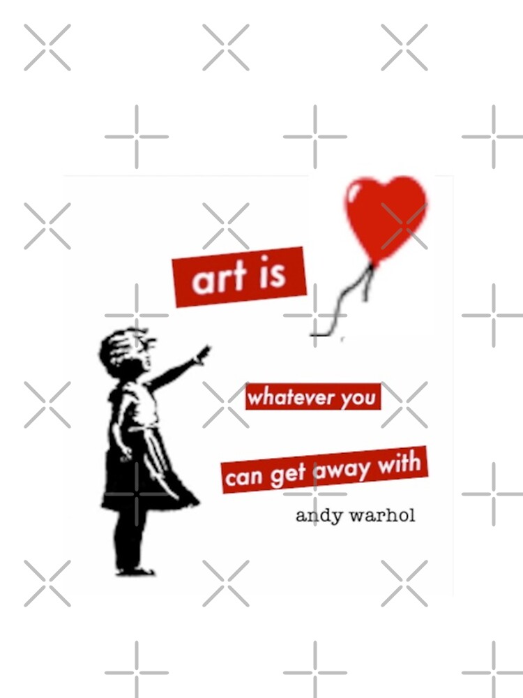 Girl with a red balloon - urban art pop culture - life quote by switchbitch