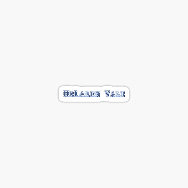 McLaren Vale Sticker