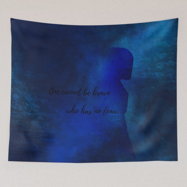 Item preview, One cannot be brave who has no fear. (Renegade) designed and sold by Gezellig Creations.