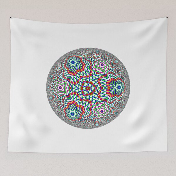 Item preview, Noneuclidean Quasi-Ukrainian Mandala #131 designed and sold by DavidFeldman.
