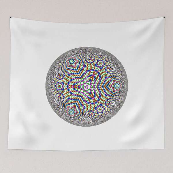 Item preview, Noneuclidean Quasi-Ukrainian Mandala #133 designed and sold by DavidFeldman.