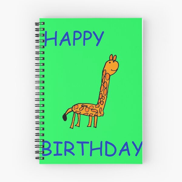 Item preview, Happy Birthday Giraffe (Issy age 5) designed and sold by jeciaissy.