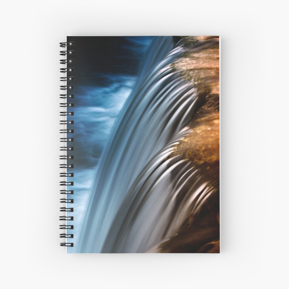 waterfall4 Spiral Notebook