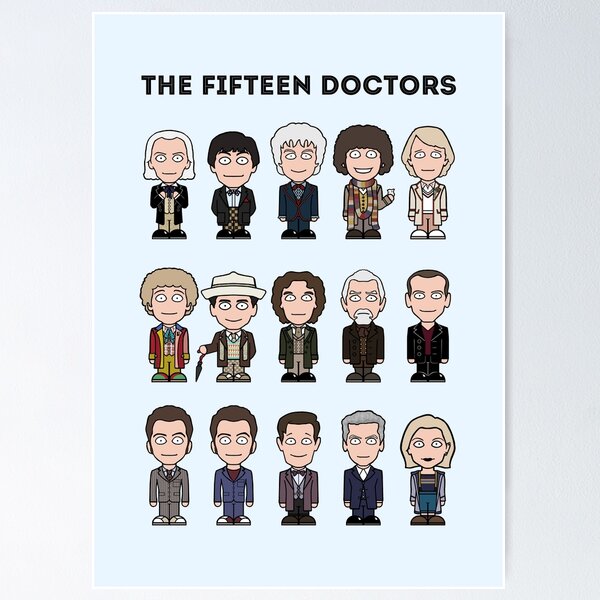 The Fifteen Doctors Poster
