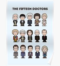 The Fifteen Doctors Poster
