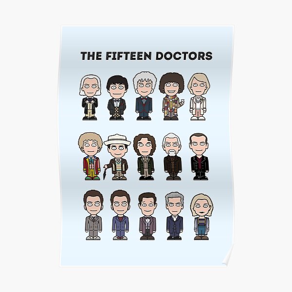 The Fifteen Doctors Poster