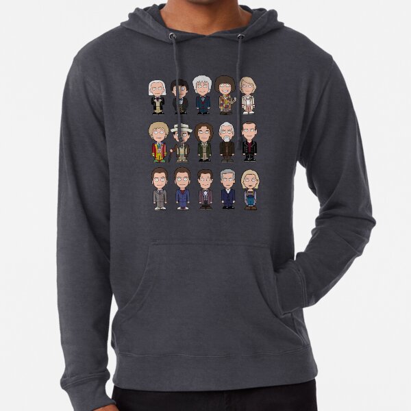 The Fifteen Doctors Lightweight Hoodie