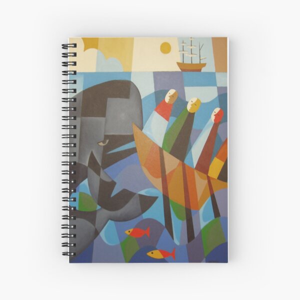 TASMANIAN WHALERS 1830 Spiral Notebook