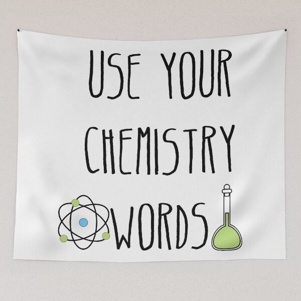 Item preview, Chemistry Words designed and sold by Marlena Penn.